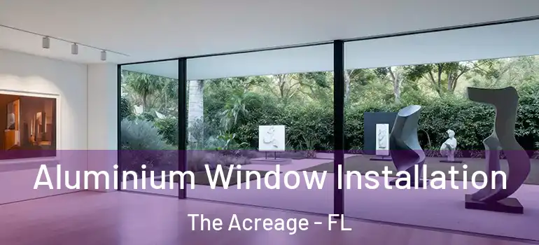  Aluminium Window Installation The Acreage - FL