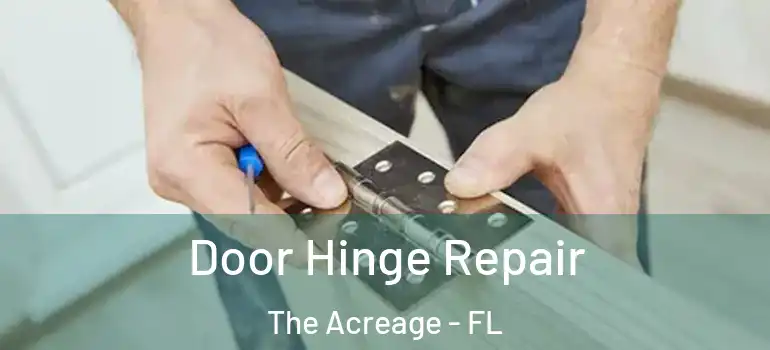  Door Hinge Repair The Acreage - FL