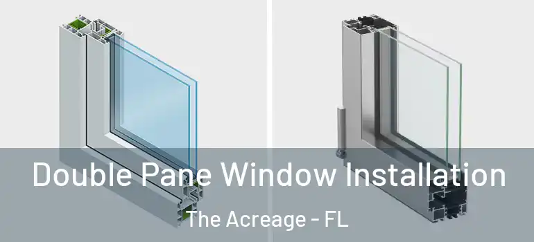  Double Pane Window Installation The Acreage - FL