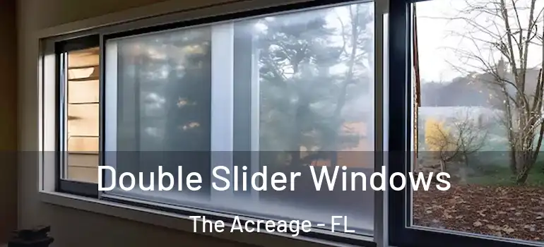  Double Slider Windows The Acreage - FL
