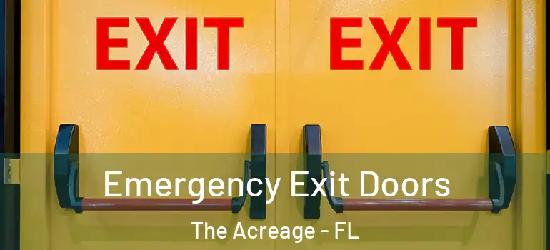  Emergency Exit Doors The Acreage - FL