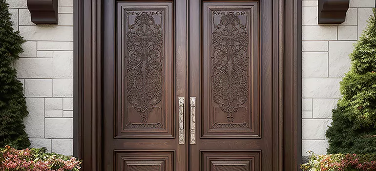 Double Front Doors in The Acreage, FL