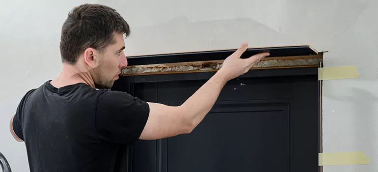Wood Door Hole Repair in The Acreage, FL