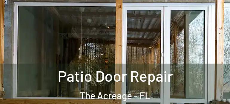  Patio Door Repair The Acreage - FL