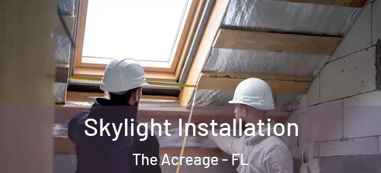  Skylight Installation The Acreage - FL