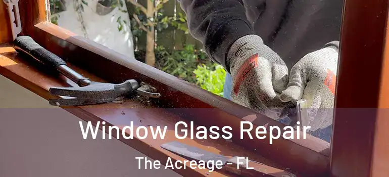  Window Glass Repair The Acreage - FL